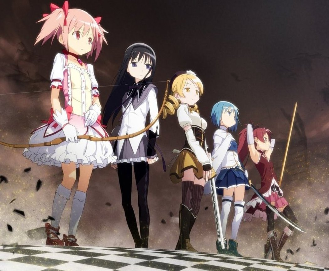 Are there any anime similar to Madoka Magica? Like a cute artstyle